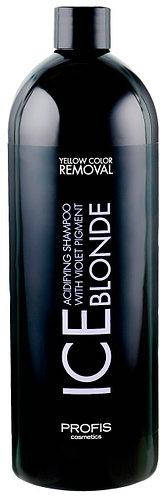 

Шампунь для волос Profis Ice blonde 1000 ml для блондинок с эффектом антижелтизны