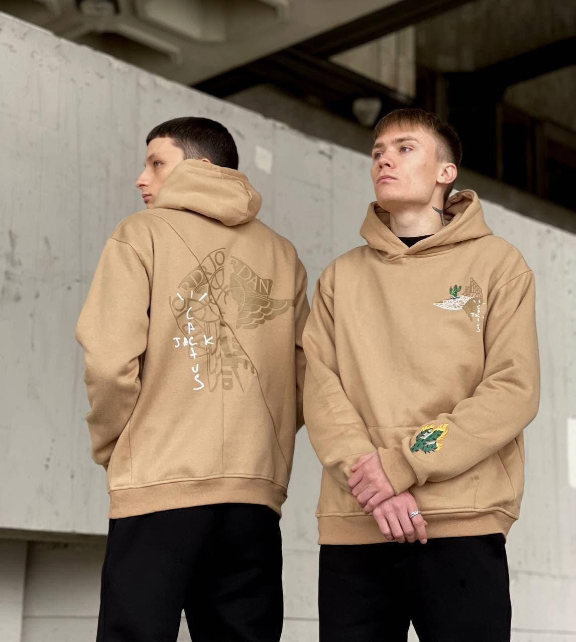 

Мужское худи на флисе Oversize L
