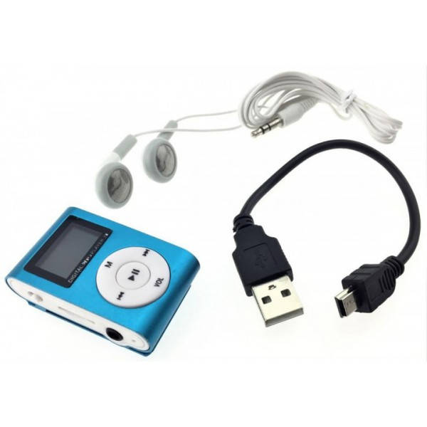 

Медиа плеер MP3 Hi Fi mini с экраном и наушниками