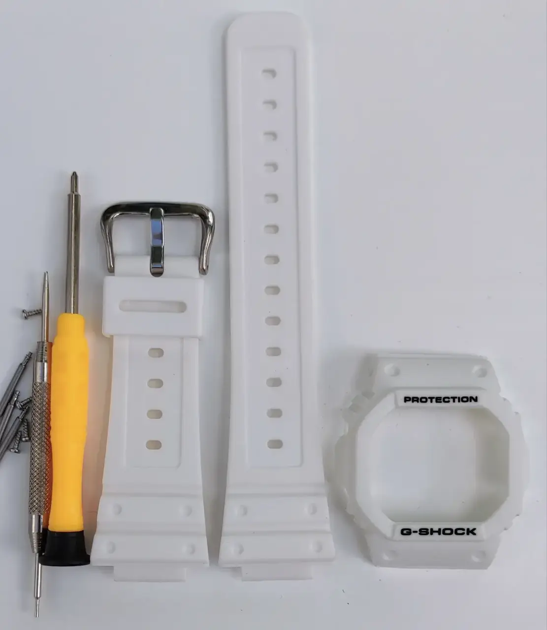 

Комплект корпус, ремешок, для Casio G-SHOCK DW5600 GW5000 Белый