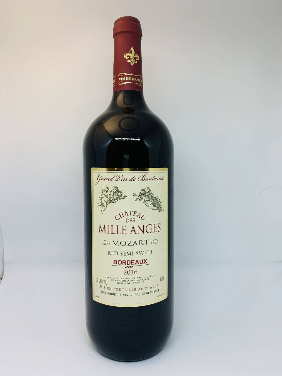 

Вино красное полусладкое Chateau des Mille Anges Mozart 1,5 л