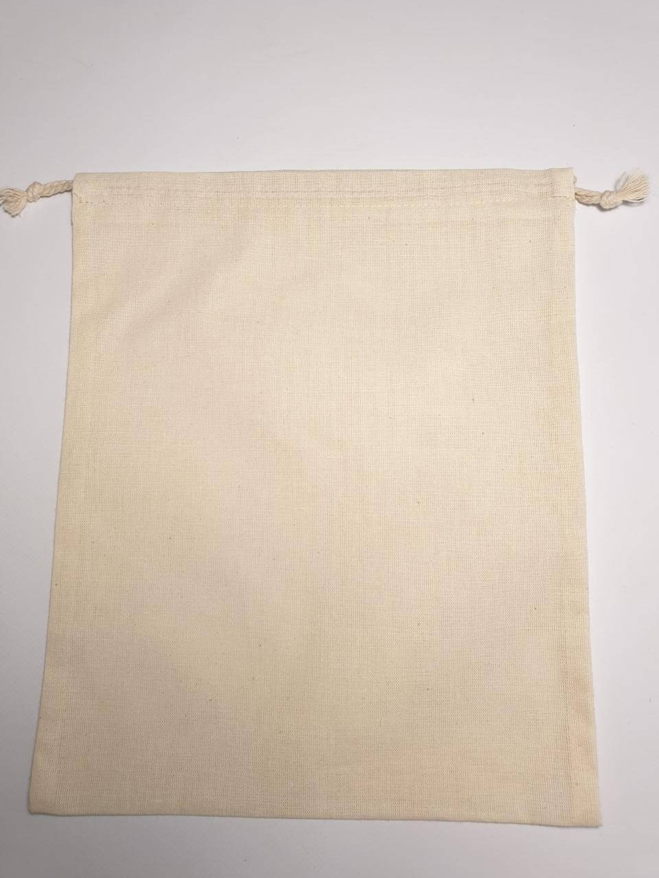 

Мешочек 25*35 см. бязь, Бежевый