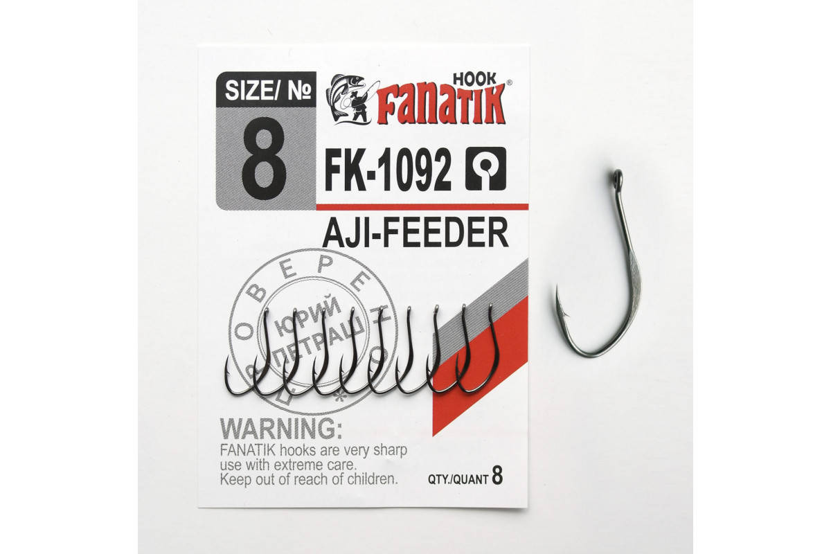 

Крючок Fanatik Aji-Feeder FK-1092 № 8