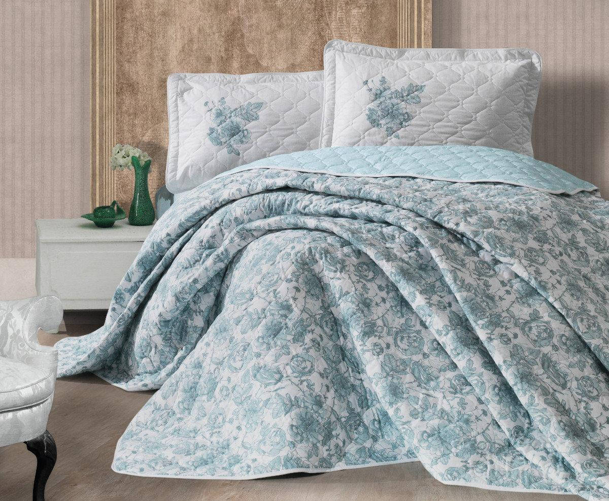 

Комплект покрывала с наволочками Тм Aran Clasy Raven, евро размер