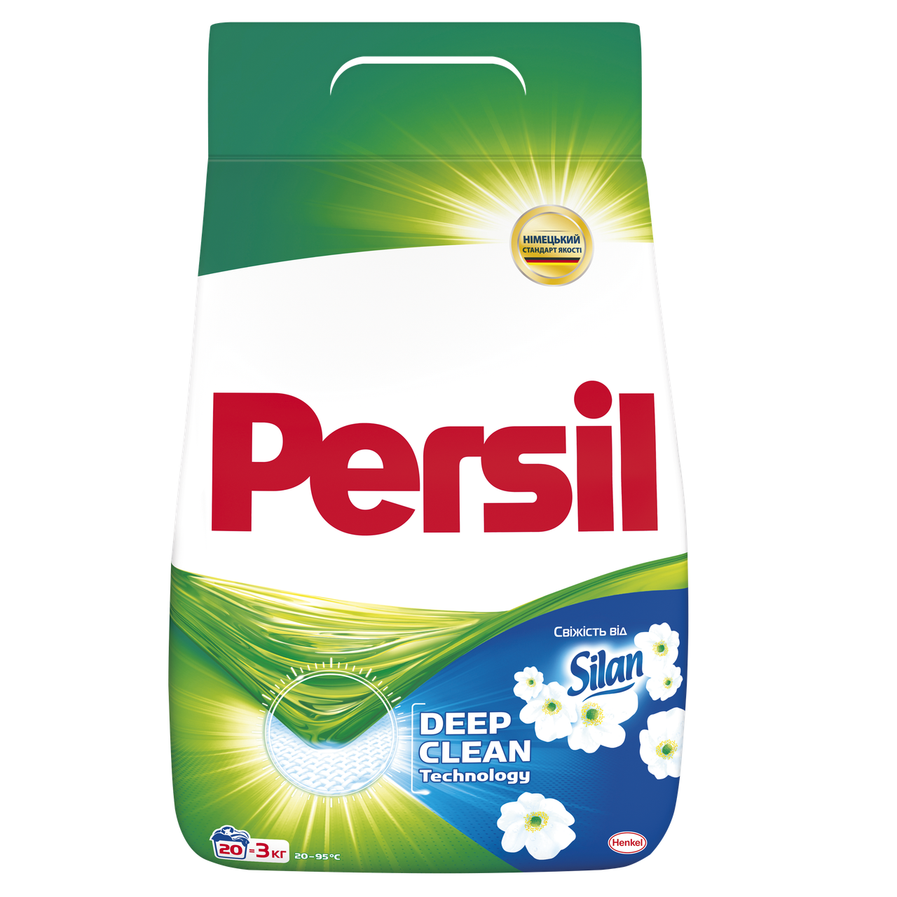 

Стиральный порошок Persil Автомат "Жемчужины Свежести от Силан", 3 кг, 20 циклов стирки