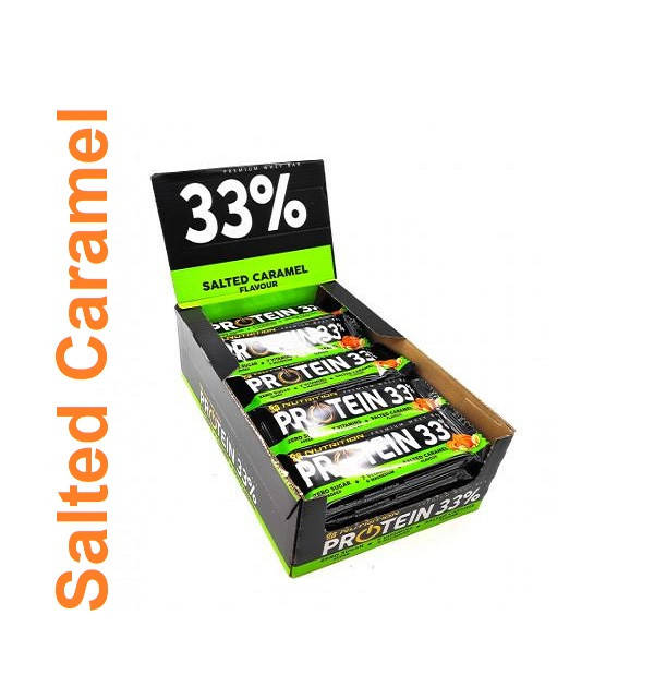 

Go On Nutrition, Протеиновый батончик Protein Bar 33%, 50 грамм *25 штук Salted Caramel