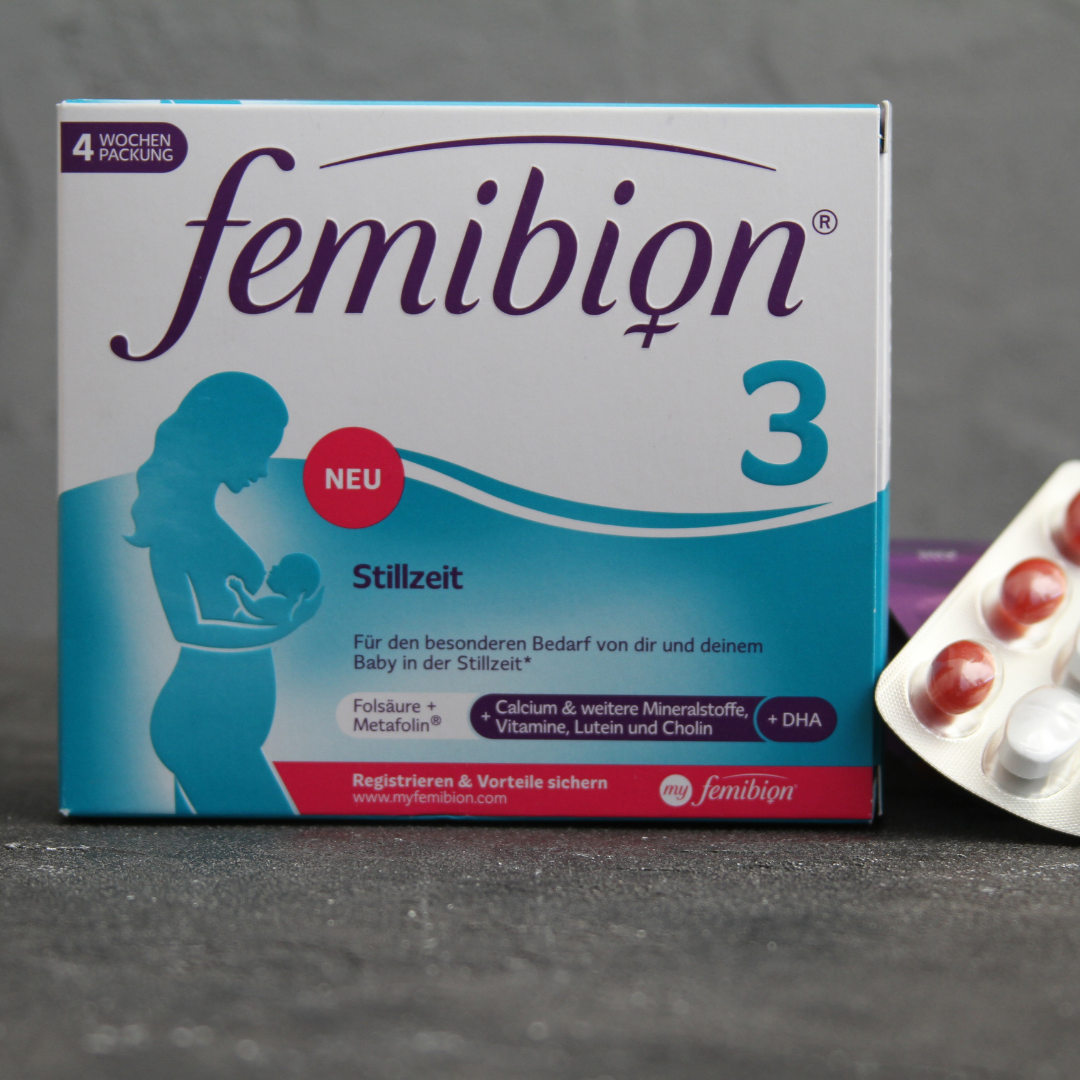 

Femibion 3 Витаминный комплекс для кормящих Мамочек упаковка на 56 дней Германия