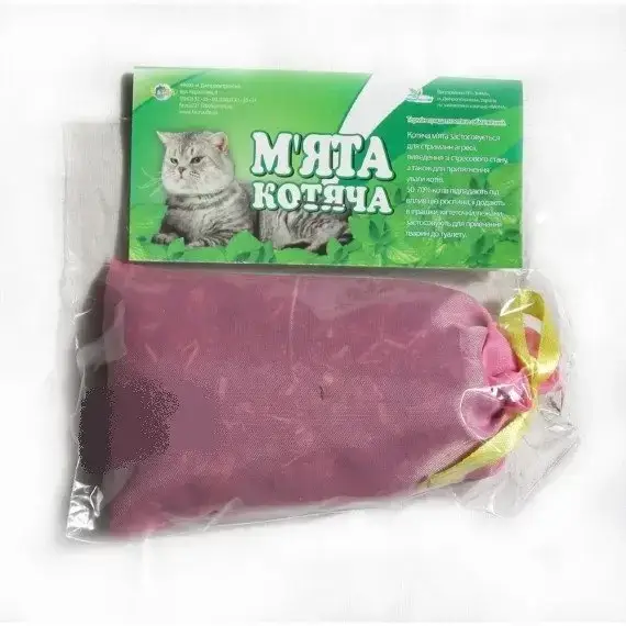 

Кошачья мята Фауна сухая в мешочке, 20 гр.