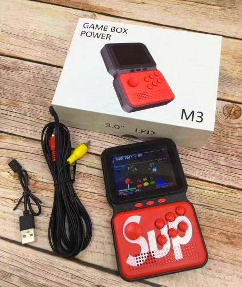 

Портативная ретро приставка Game Box SUP M3 16 Бит 900 в 1 Nintendo, Game Boy, SEGA Красный e3