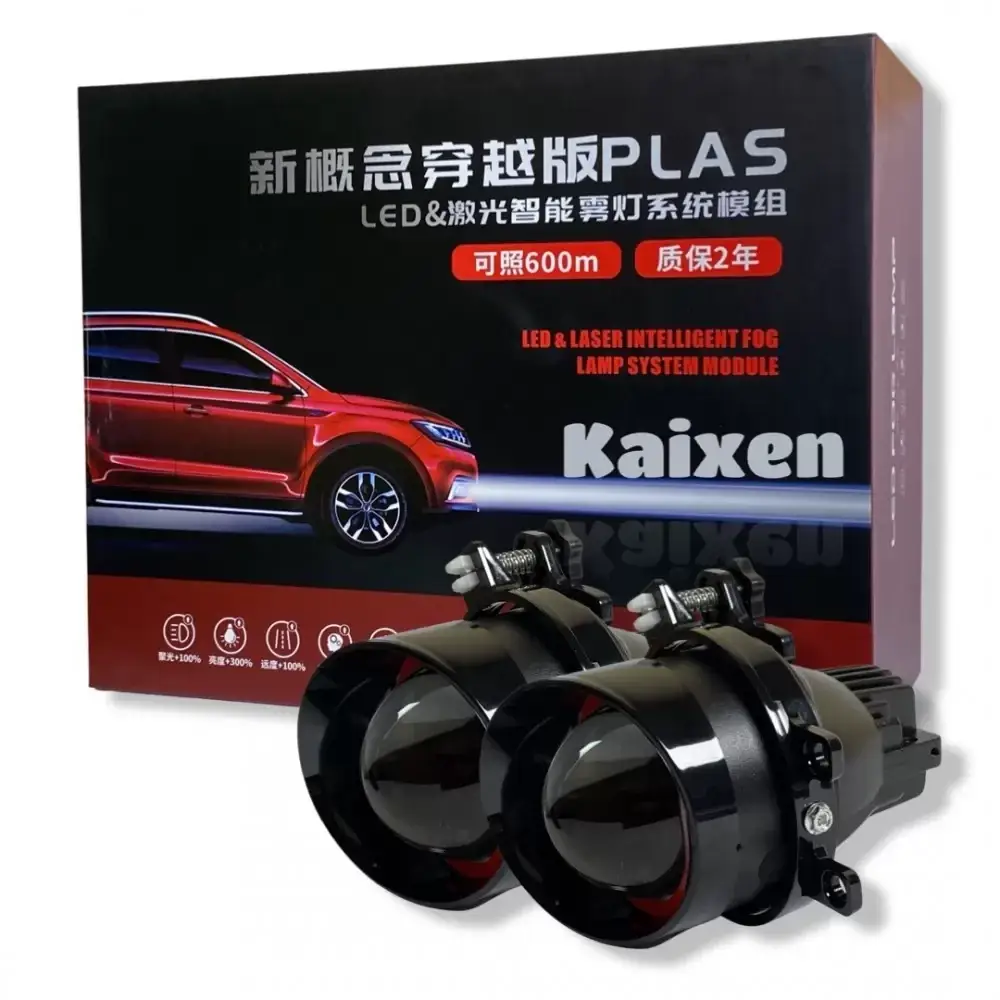 

Светодиодные ПТФ линзы bi-led Toyota CREE 3 дюйма (BLACK), Белый