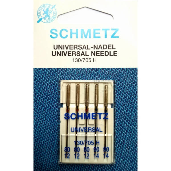 

Набор игл Schmetz Universal №№№80-90 ( 3x80, 2x90)