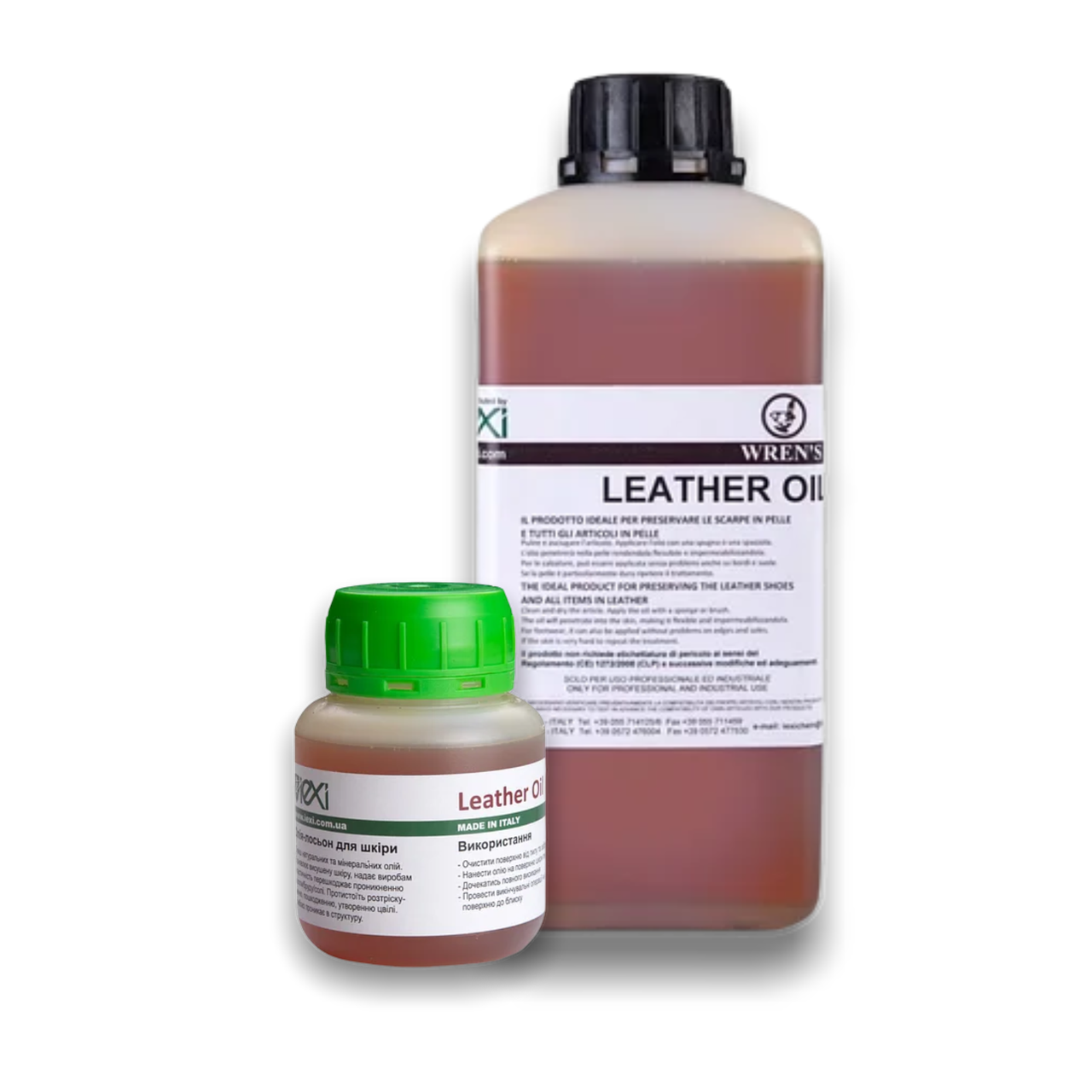 

Эмульсия Leather Oil Wren's IEXI 100 мл / 1 л восстановление кожи, копытное мыло