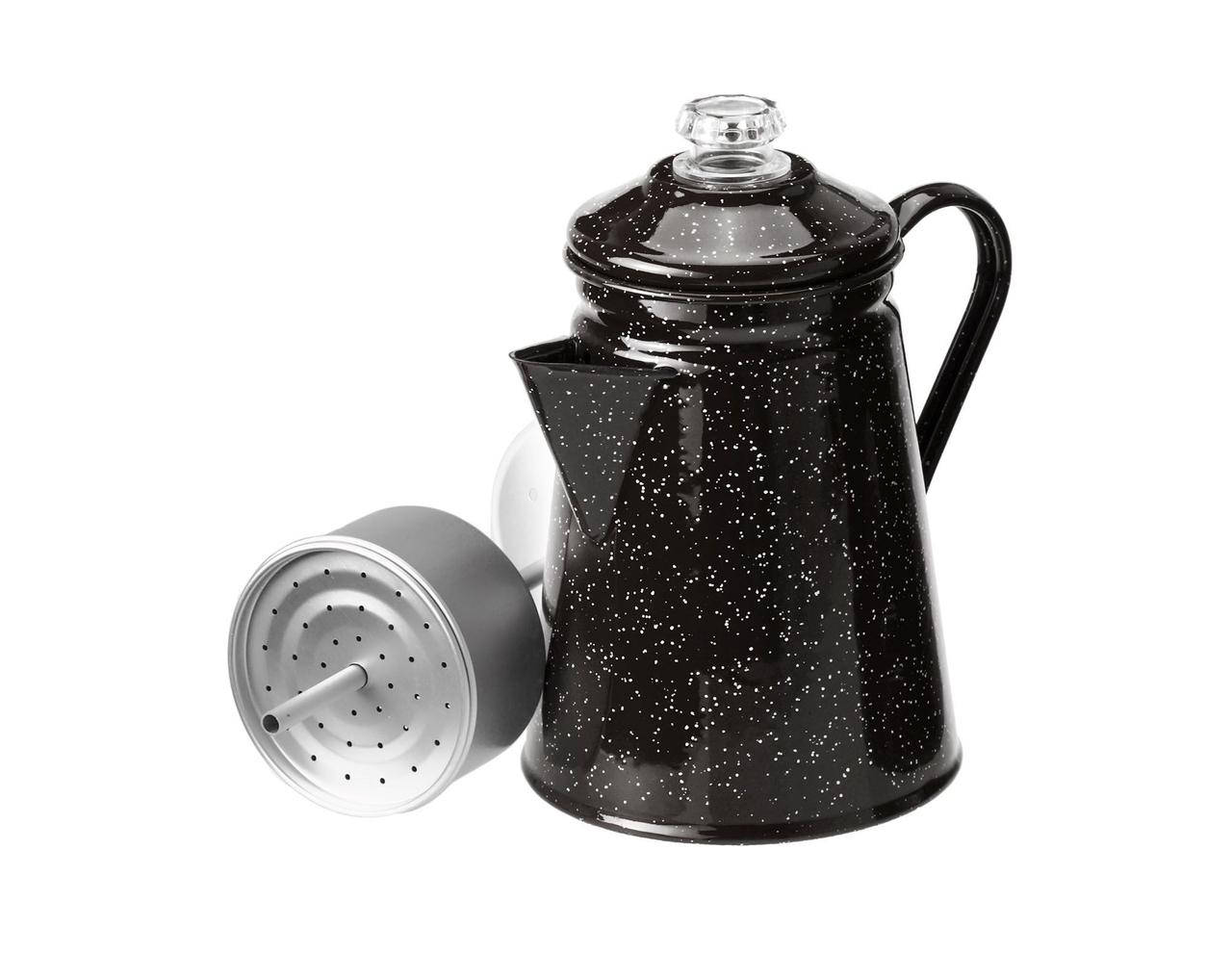 

Перколятор эмалированный GSI Outdoors 8 Сup Percolator - Black, Черный