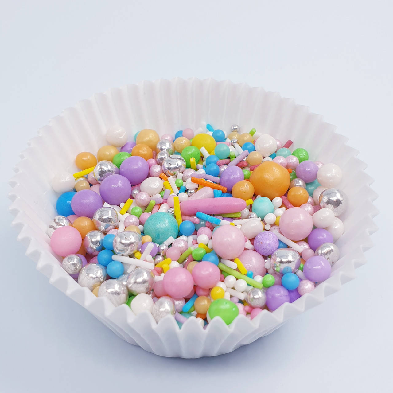 

Посыпка кондитерская Микс радуга 50 гр (развес)