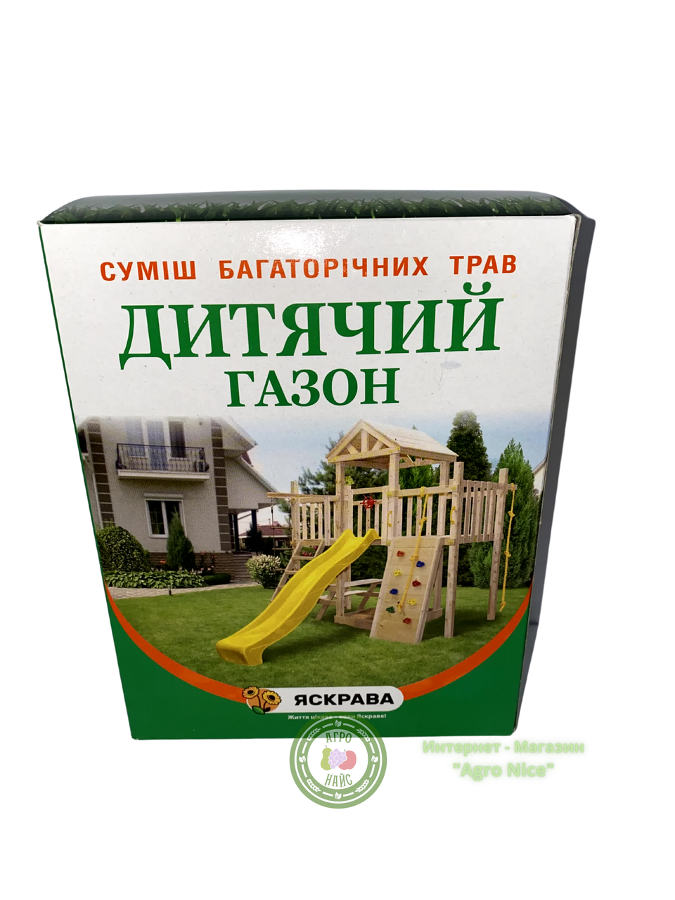 

ТРАВА ГАЗОННАЯ "ДЕТСКИЙ ГАЗОН" 400 Г, Зелёный