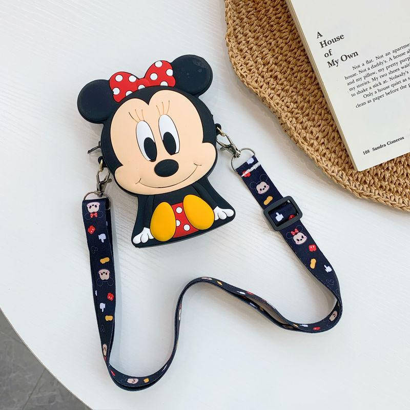 

Детская сумочка силикон Mickey Mouse. Сумочка клатч для девочки 13*10*3 см