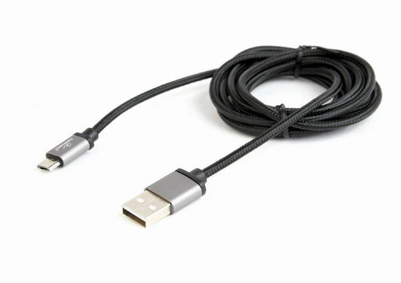 

Кабель Cablexpert (CCB-mUSB2B-AMBM-6) USB 2.0 - Micro B, 1.8м, черный