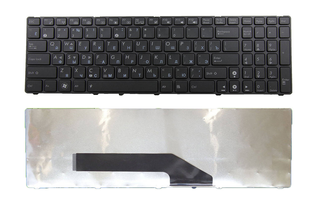 

Клавиатура для ноутбука Asus K50 K50Ip, матовая (04GNV91KRU00), Черный