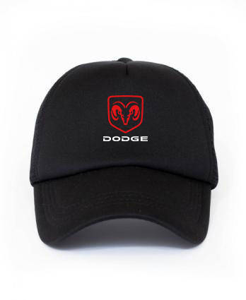 

Мужская кепка Додж, спортивная кепка Dodge, летняя кепка с сеткой черная, Черный