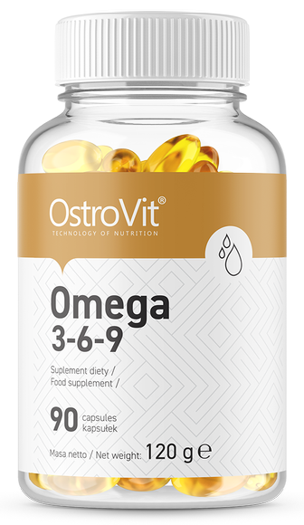 

Омега OstroVit - Omega 3-6-9 (90 капсул)