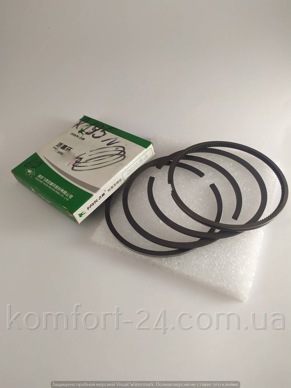 

Кольца к двигателю мотоблока R195 (95мм STD)дизель 12HP(Zubr)