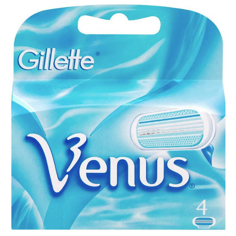 

Gillette Venus 4 шт. в упаковке сменные женские кассеты для бритья