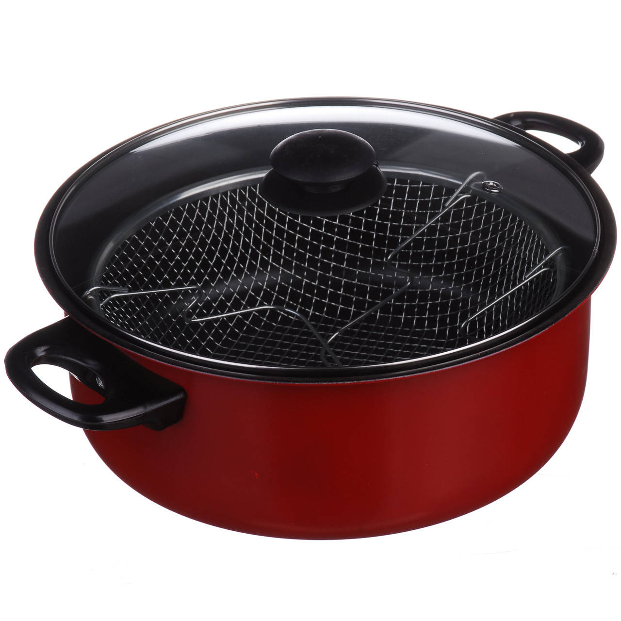 

Кастрюля-фритюрница A-PLUS 26 см 2.6 л (26-SCF), Красный