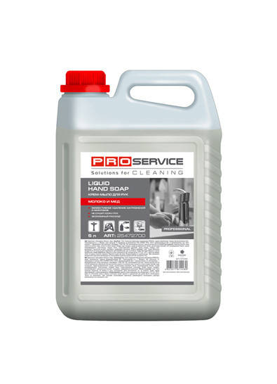 

Жидкое мыло крем 5л РRO-25472700 с бальзамом Молоко и мед 52133