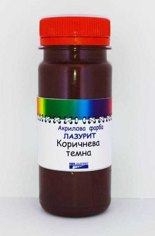 

КОРИЧНЕВА ТЕМНА, акрилова фарба, 100 мл