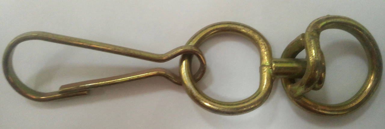 

Карабин пружинный с вертушкой №75 (спинач)