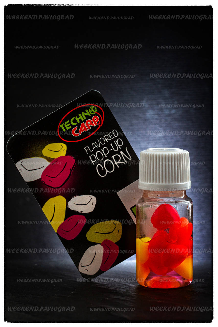 

Силиконовая кукуруза TECHNO CARP POP-UP Strawberry Jem RICHWORTH