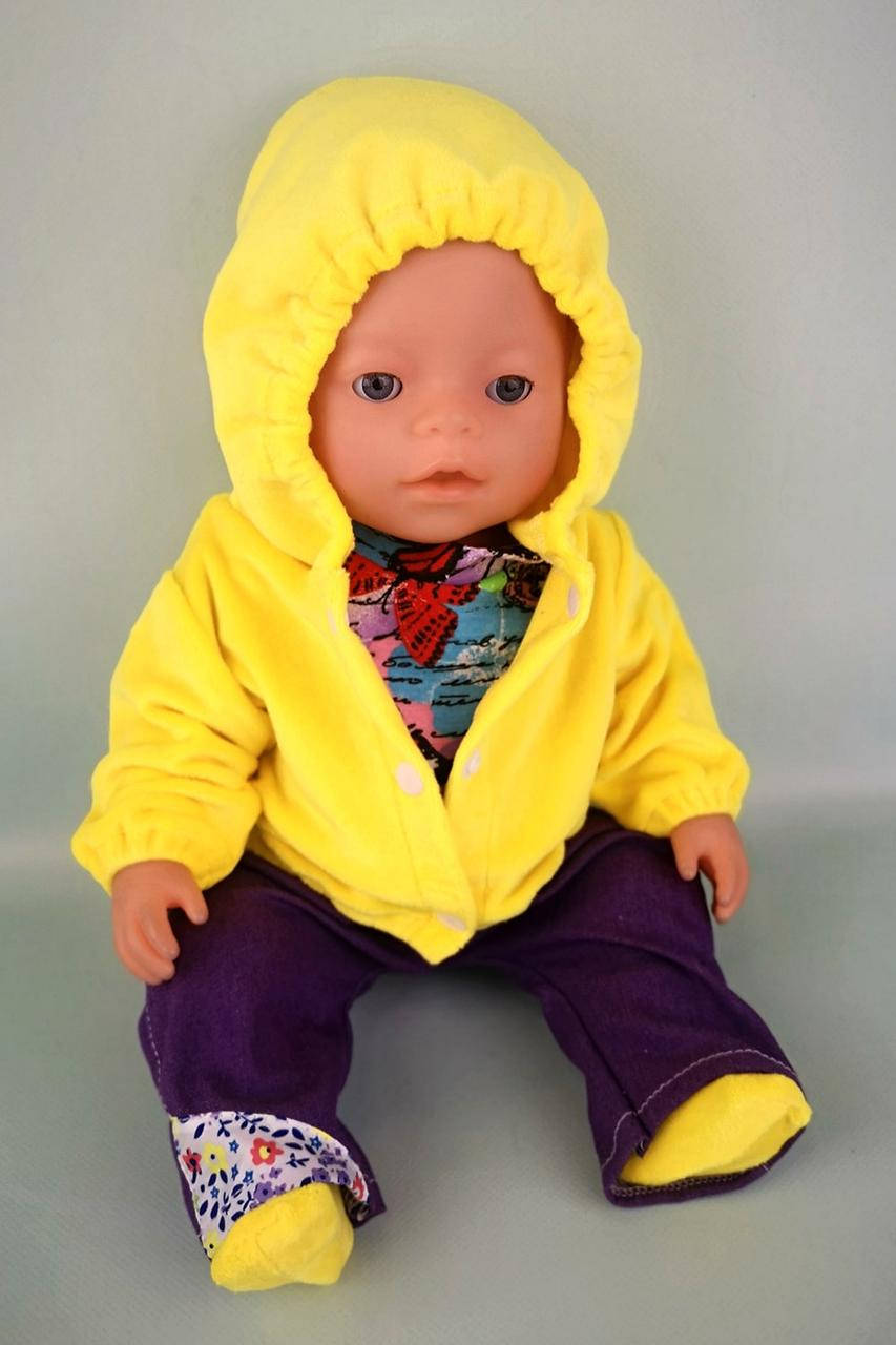 

Набор одежды для пупса Baby Born 43см (4 вещи) - Костюм с бабочками