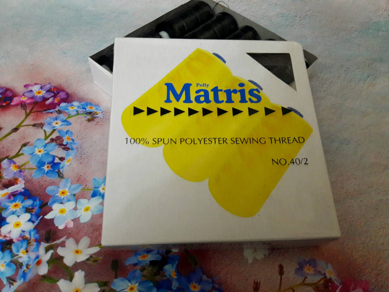 

Нитка для шитья 40/2 Matris, Черный