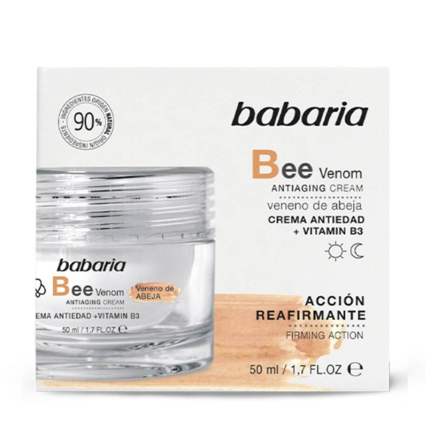 

Крем для лица с пчелиным ядом антивозрастной Babaria Bee Venom Cream 50 мл Испания