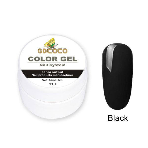 

Гель-краска GDСосо Color Gel 119 Черный 5 ml