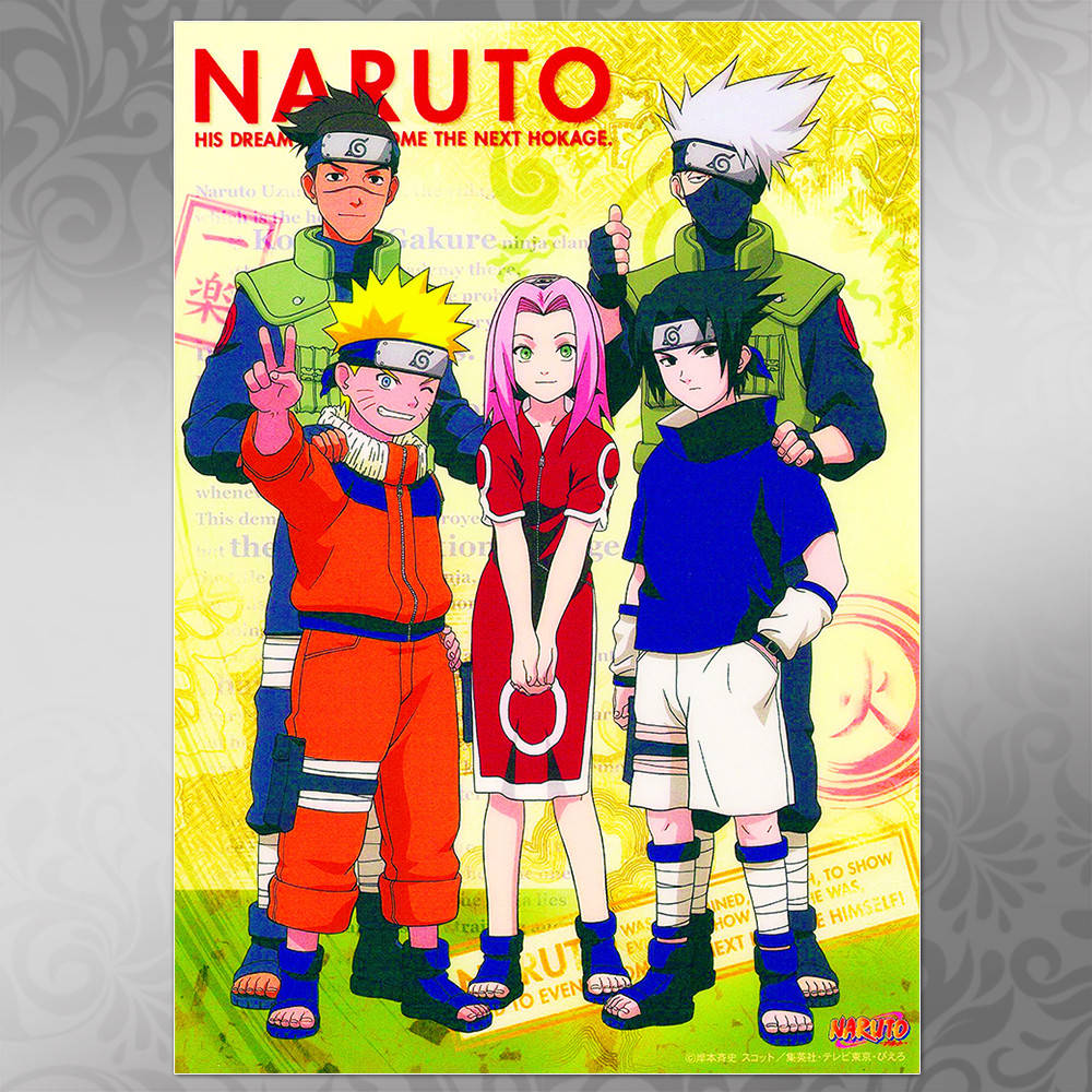 

Плакат Аниме Naruto 007
