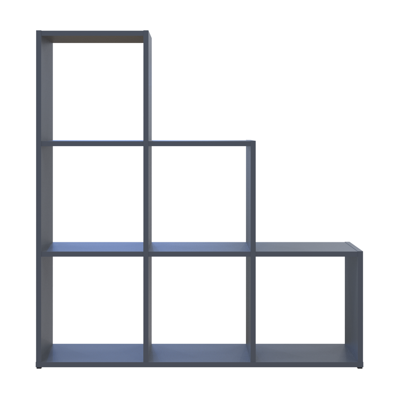 Стелаж Doros Степ 3х3 Графіт відкритий 102.6х28.8х106.1 (41516162) 4
