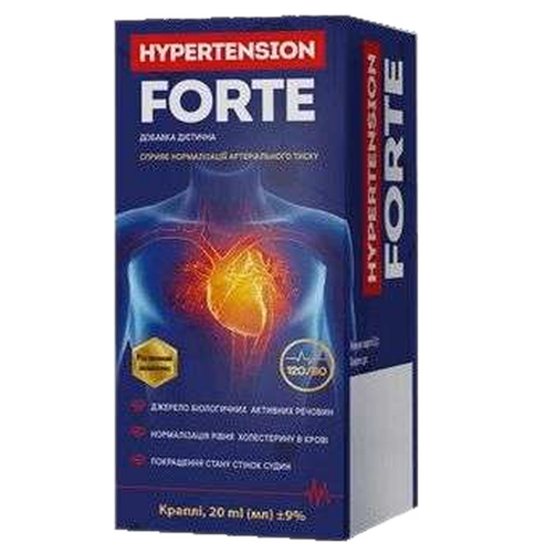 

Hypertension Forte (Гипертенсион Форте) - капли от гипертонии