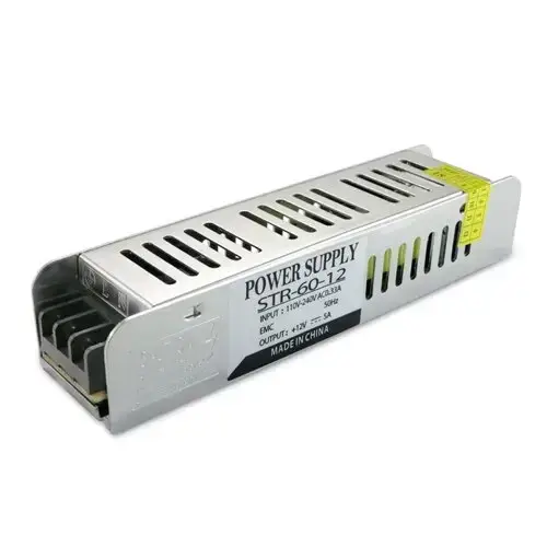 

Блок питания на светодиодную ленту Biom 12V-220V 5A 60W