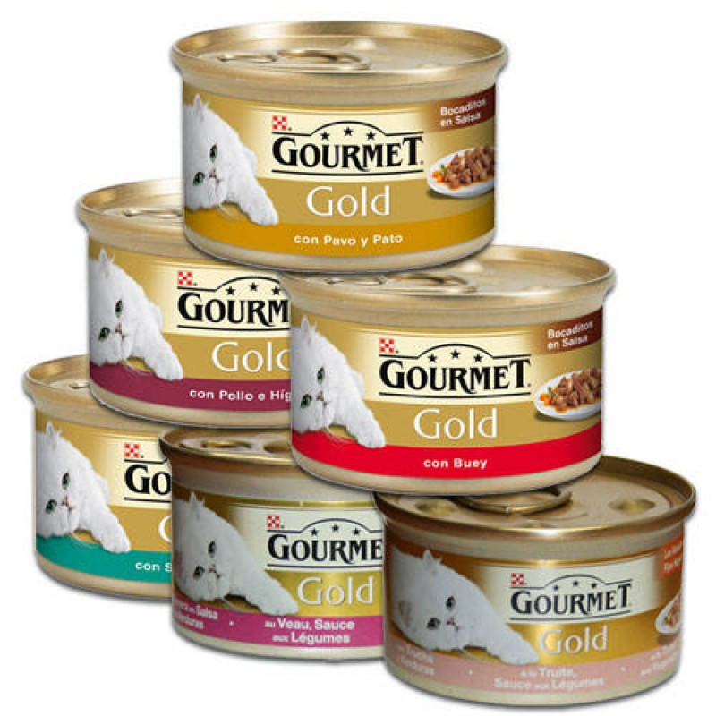 

Консерва Purina Gourmet Gold соус де-люкс 85г
