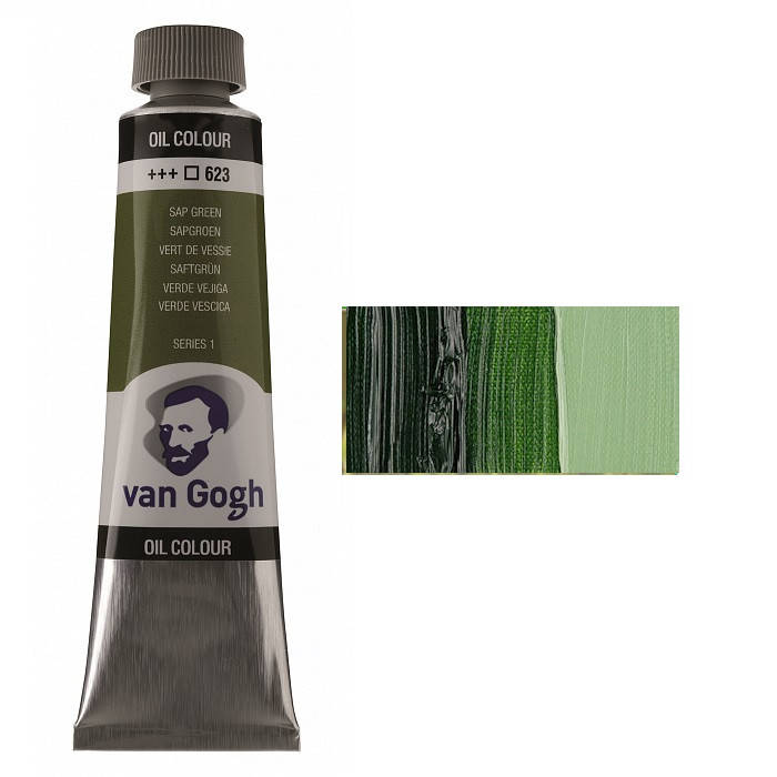 

Краска масляная Van Gogh (623) Сочный зеленый, 40 мл, Royal Talens