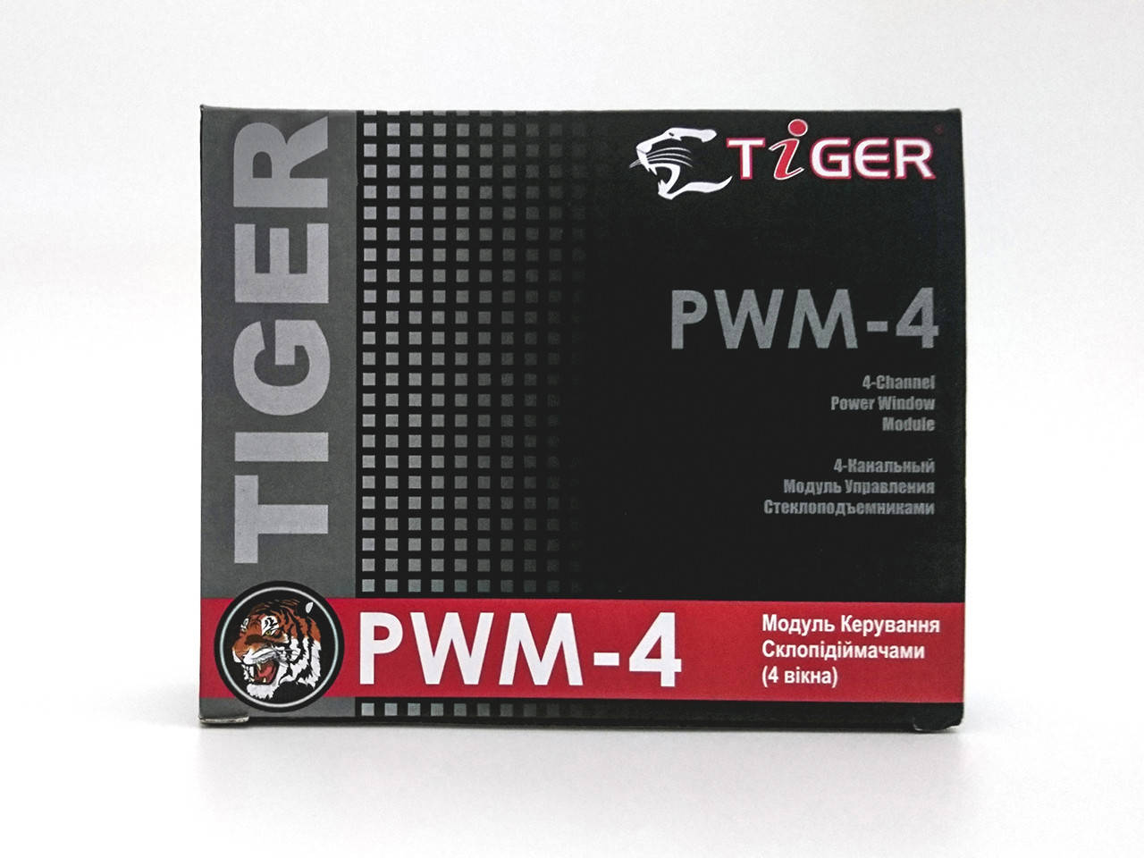 

Интерфейс стеклоподъемника на 4 стекла Tiger PWM-4