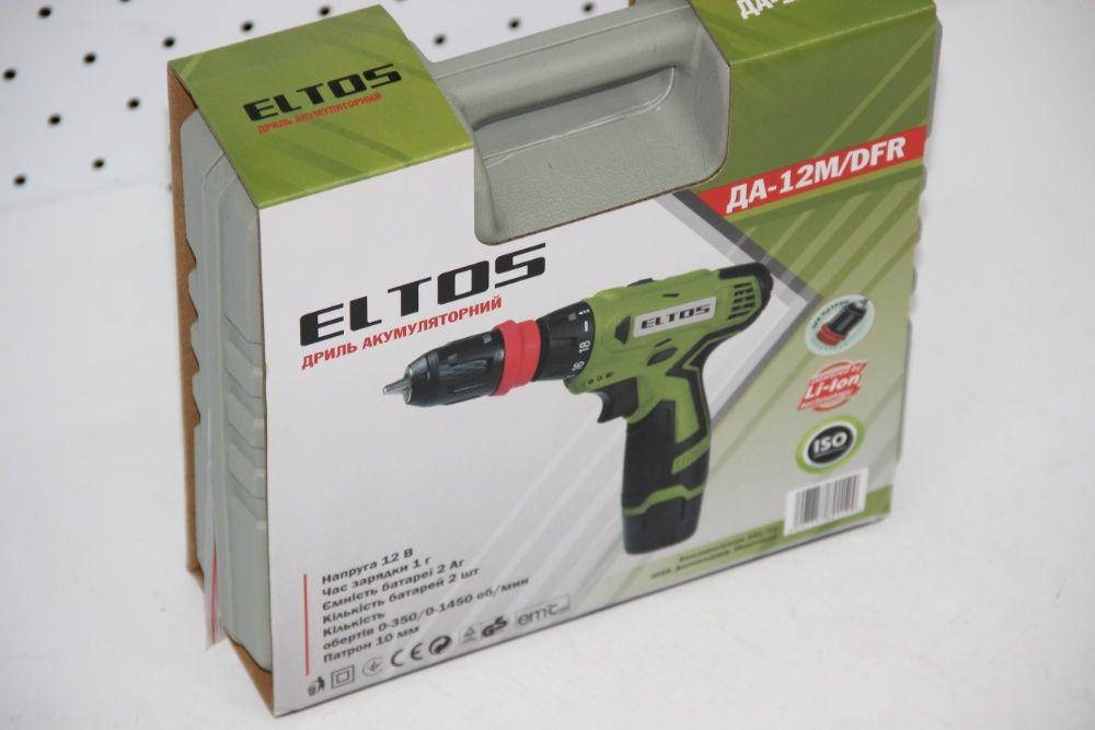 

Аккумуляторный шуруповерт Eltos ДА 12 М DFR