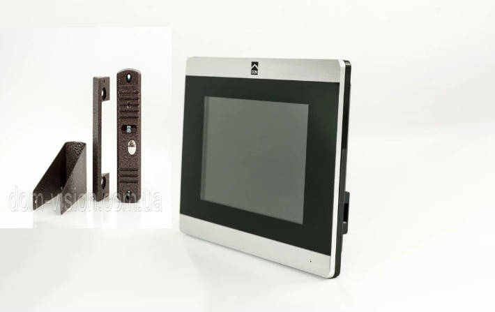 

Комплект видеодомофона DOM DS-7TS + панель вызова DOM CS01 витрина