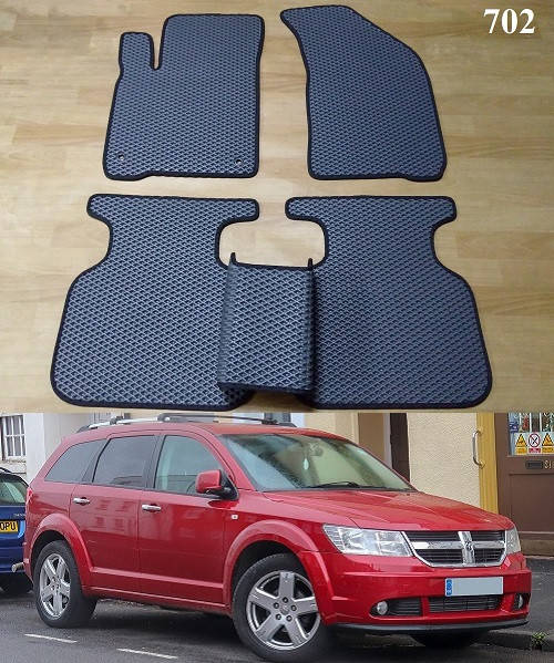 

Коврики ЕВА в салон Dodge Journey '07-20, Черный