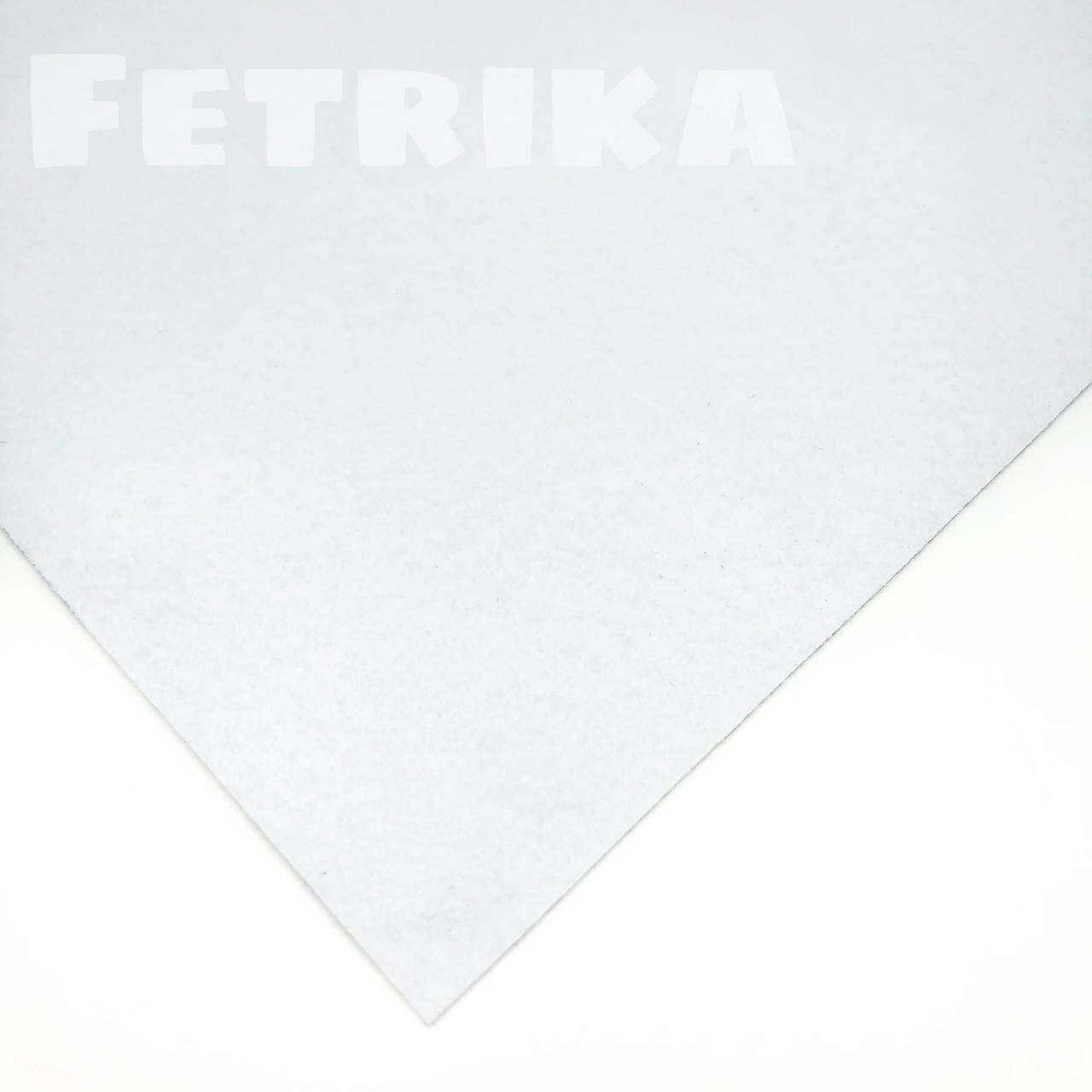 

Фетр корейский жесткий 1,2 мм, 20*30 см, БЕЛЫЙ, № 801