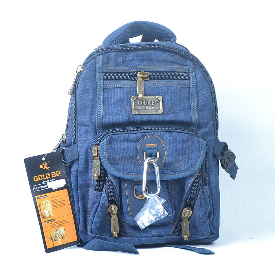 

Модный брезентовый рюкзак Gold Be, Разные цвета