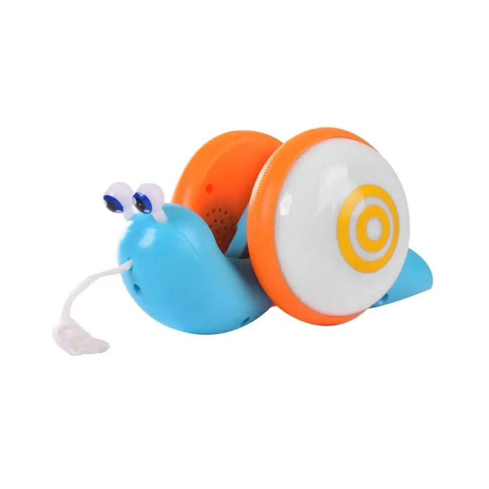 

Каталка улитка Bambi HT-013 на веревочке (Голубой ), Оранжевый