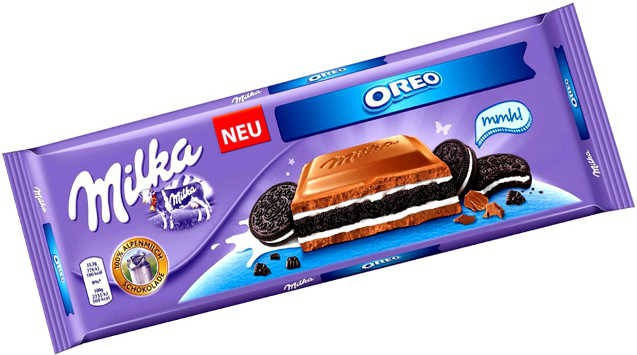 

Шоколад Milka Oreo 300 гр