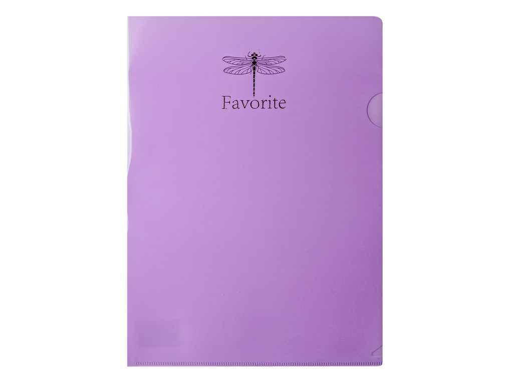 

Папка-кутик FAVOURITE, PASTEL, А4, бузкова BM.3855-26 ТМ BUROMAX, Сиреневый